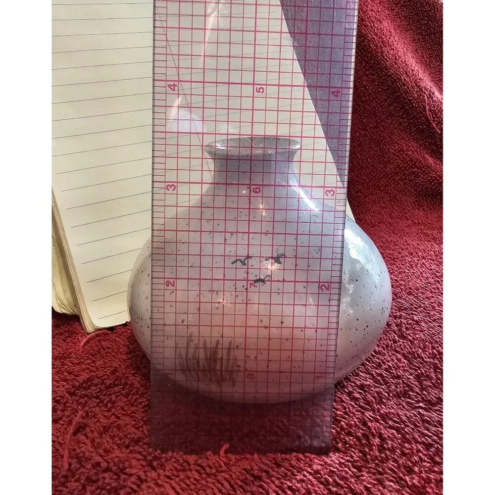 Small‎ Single Stem Studio Pottery Vase Signed by Bonnie